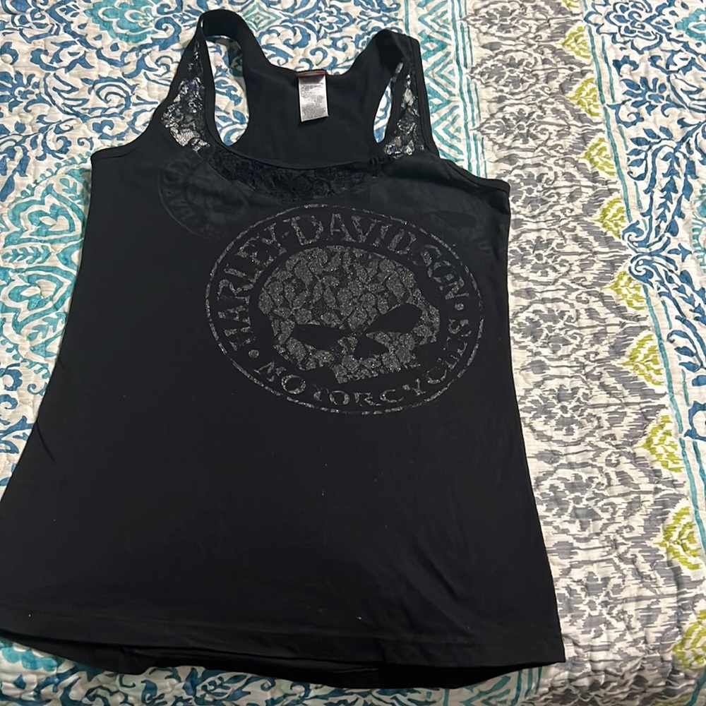 Small Harley tank top